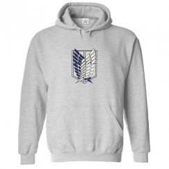 Attack On Titan Unisex Classic Kids and Adults Pullover Hoodie For Video Game Fans